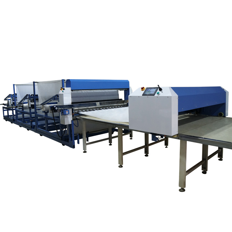 1302 multi-layer fabric clamping machine